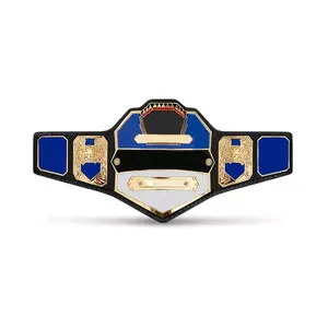 Venta al por mayor de alta calidad de diseño personalizado Logo Cham-pion barco Cinturones DE LUCHA Material de cuero Diseño de tendencia Cinturones DE LUCHA - Product Image 5