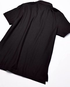T-shirt polo pour homme en coton de haute qualité, décontracté, personnalisé, uni, vierge, avec logo - Product Image 3