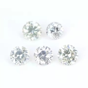 เพชรทรงกลมทรงหลวมธรรมชาติสีขาว0.50 CT เพชรทรงกลมขนาด5มม. ส่งออกอินเดีย - Product Image 5