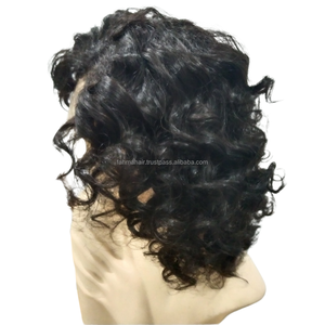 Swill pelucas de encaje Bounchy rizado crudo virgen cutícula alineada pelo a granel para la venta productos químicos gratis sin desprendimientos enredados gratis - Product Image 1