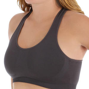 Sujetador deportivo para mujer, malla transpirable, estructura resistente a la humedad elástica duradera creada para entrenamientos intensos y entrenamientos - Product Image 1