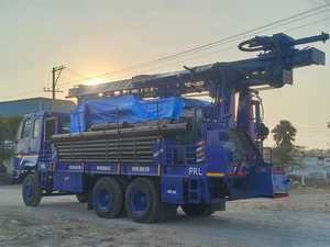 เครื่องเจาะบ่อน้ำลึกแบบโรตารี่ DTH cum 300เมตรที่แข็งแรงมาก - Product Image 5