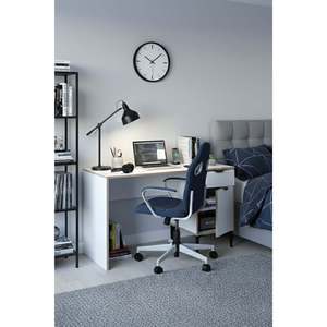 โต๊ะทำงานอเนกประสงค์ ซาร์โมบี อาร์เดน รุ่นโมเดิร์น เป็นมิตรกับสิ่งแวดล้อม ทนทาน พร้อมลิ้นชัก โต๊ะไม้สำหรับนักเรียนเขียนหนังสือ - Product Image 6