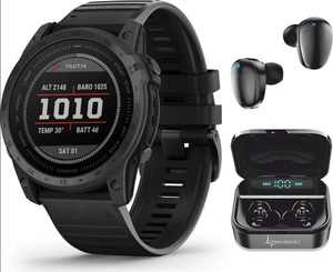 Nuevo Paquete Táctico GPS Tactixs 8 7 (Auriculares Negros Estándar Tactix 7) Batería Extrema de Plástico, Brújula - Product Image 1