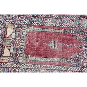 Alfombra de lana Roja turca Vintage de 26x44 pies, área grande, retales rectangulares, características de pasillo abstractas, nuevo látex para dormitorio - Product Image 5