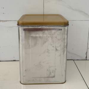 กล่องดีบุกมิ้นท์สำหรับใส่ชาพร้อมฝาปิดทำจากโลหะรูปทรงสี่เหลี่ยมนูนเป็นรูปทรงสี่เหลี่ยมขนาดเล็กสามารถพิมพ์ลายเองได้ - Product Image 3