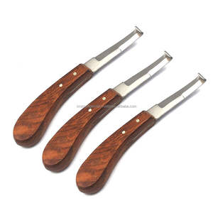 Couteau à sabot de maréchal-ferrant en acier inoxydable de haute qualité avec manche en bois personnalisé réutilisable en gros 100% dernière conception - Product Image 2