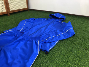 Conjunto de Chaqueta y Pantalones Cortavientos de Nailon para Hombre de Alta Calidad con Diseño OEM, Logotipo Personalizado, Forro de Malla Estampado, Chándales Personalizados - Product Image 2