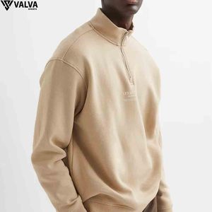 Costume de sport personnalisé pour hommes-100% coton de haute qualité sweats à capuche de grande taille sweats en coton mélangé. - Product Image 1