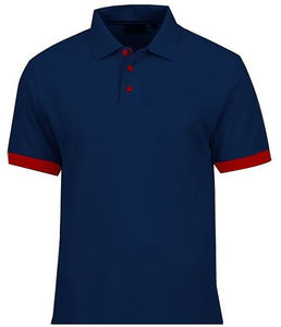 Chemise à manches courtes décontractée de couleur unie pour hommes 100% coton tricoté respirant Service OEM Logo personnalisé manches gauche - Product Image 2