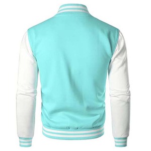 High Street Style <b>Men's</b> Clothing <b>Jackets</b> From Pakistan Striped Design OEM Custom Logo Fashion College <b>Baseball</b> <b>jacket</b> <b>For</b> <b>Men</b> - Product Image 3