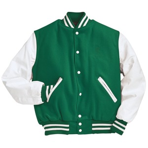 High Quality Customized Stand Collar High Street Style Pakistan Made Custom Casual Wear <b>Long</b> Sleeve Varsity <b>Jacket</b> <b>for</b> <b>Men</b> - Product Image 1