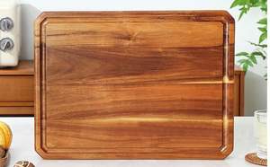 Tabla de Cortar de Madera Maciza con Superficie Resistente y Estable para Preparación de Alimentos, Disponible para Pedidos al por Mayor a Precios Bajos de Fábrica - Product Image 6