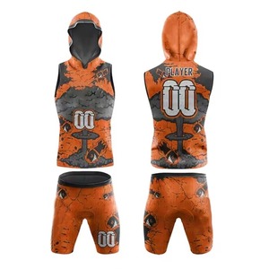 Servicio OEM al por mayor 7v7 uniforme personalizado totalmente sublimado 7v7 uniforme de fútbol americano | Comprar ahora desde COSH Sportswear - Product Image 4