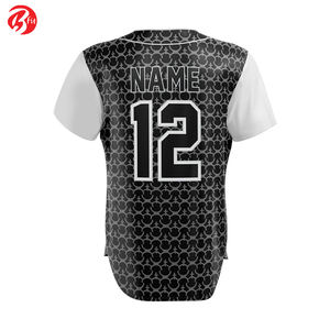 Vêtements de sport de baseball personnalisables pour hommes de Benefit Enterprises Ensembles d'uniformes unis respirants à la mode - Product Image 3