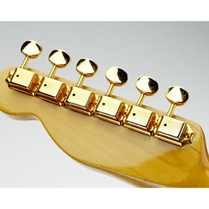 Guitarra E02BB Gold Vintage máquinas de afinación hechas en Corea guitarra eléctrica - Product Image 2