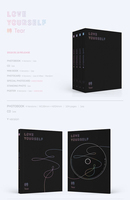 BTS - LOVE YOURSELF TEAR 5ème mini-album (version YOUR) CD Musique pop coréenne Plastique et papier pour tous les âges