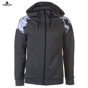 2025 Bán Buôn Mềm Cotton Thoải Mái Vải Dệt Kim Dây Kéo Hoodies Người Đàn Ông Mùa Thu Mỏng Trùm đầu Với Tùy Chỉnh In Ấn Thêu Logo - Product Image 6