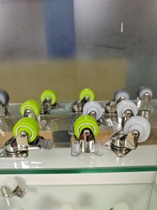 Ruedas giratorias de PU de acero inoxidable de 1,5 \ "2 \" pulgadas, herramientas de cocina para alimentos giratorias antioxidantes, precio de fábrica, ruedas giratorias de Servicio Ligero - Product Image 5