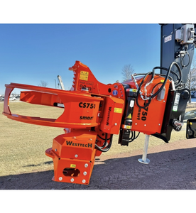 Manitou MRT 3060, chargeur télescopique rotatif avec déchiqueteur de bois CS750, moteur 173 CV, transmission hydrostatique, état neuf - Product Image 3