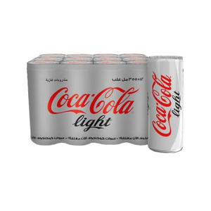 Coca Cola <b>Light</b> 355ml x 24 pcs Original Taste Carbonated Drink Halal Beverage Sparkling Fresh - Product Image 3