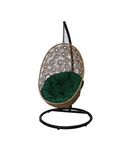 PRSW-027 Conjunto de Silla Columpio Moderna de Ratán Sintético, Muebles de Exterior Versátiles para Hoteles, Parques, Apartamentos, Villas y Dormitorios - Product Image 6