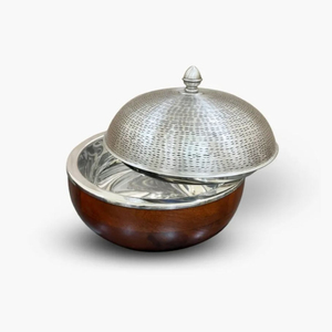 Elegante plato de frotamiento árabe dorado y negro Diseño elegante para servir comida de olla caliente para bodas y ocasiones especiales Precio bajo - Product Image 3