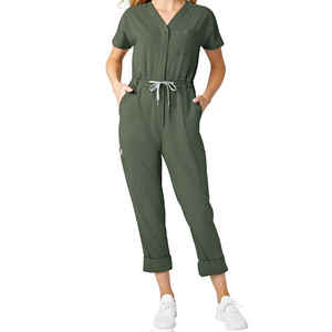 Hospital Designs Europa Hospital Enfermeras Uniformes Scrubs Traje Hospital Suave Elástico Uniforme Transpirable Scrubs XS a 6XL - Product Image 5