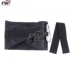 Sangle robuste personnalisable de haute qualité pour exercices de levage des jambes avec grands anneaux en D et connecteurs rapides – Super Vente - Product Image 6