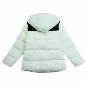 Chaqueta de plumón cálida y resistente al viento para mujer LPMX de alta calidad con sombrero, abrigo esponjoso, chaqueta acolchada de algodón con cremallera y Bolsillo grande - Product Image 6