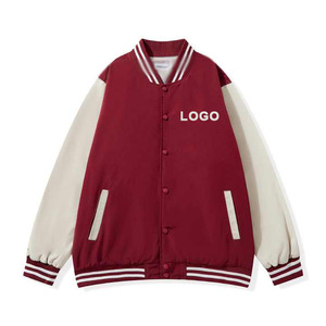 แจ็กเก็ตบอมเบอร์เครื่องแบบเบสบอลสำหรับนักเรียนนักศึกษามหาวิทยาลัย - Product Image 3