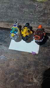 Cuentas de Vidrio Hechas a Medida para Colgantes en la Fabricación de Joyas y Accesorios de Moda Artística Hechos en India - Product Image 5