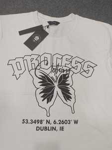 Camisetas personalizadas de gran tamaño lavadas con ácido para niñas y polos de punto informal con serigrafía gráfica directa Bangladesh - Product Image 4