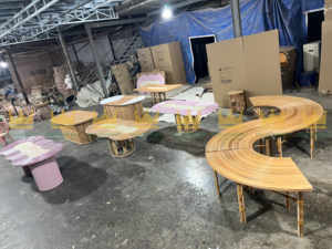 โต๊ะหวายรูปตัวเอสทันสมัยขายดีสำหรับเด็ก-ดีไซน์ไม่ซ้ำใครมีสไตล์และเป็นมิตรต่อสิ่งแวดล้อมจากเวียดนาม - Product Image 2