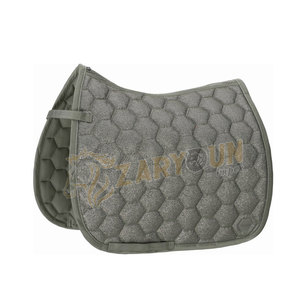 Tapis de selle de cheval à paillettes embellies Optimal Fit Tissu en polyester de conception personnalisable pour le saut et l'équitation - Product Image 1