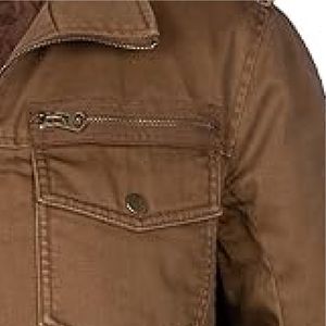 Nouveau 2025 pas cher prix veste vintage en coton pour hommes, fermeture à glissière épaisse de style vintage pour veste d'hiver - Product Image 3