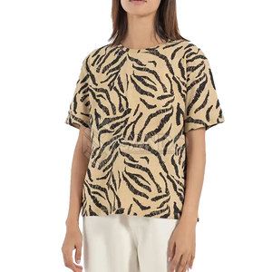 Camisetas de Verano para Mujer, Ropa Casual de Primera Calidad, Ligeras, Duraderas, 100% Algodón, de Secado Rápido, Transpirables y Personalizables - Product Image 1