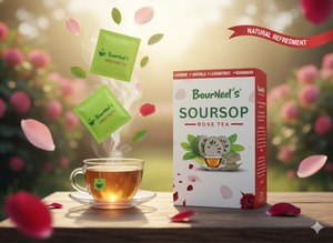 Bourneels SOP (graviola) ถุงชากุหลาบ | ไม่ใส่สารกันบูดวิตามินซีสูง SOP มิ้นท์ชาดอกกุหลาบกลีบดอกกุหลาบ - Product Image 2