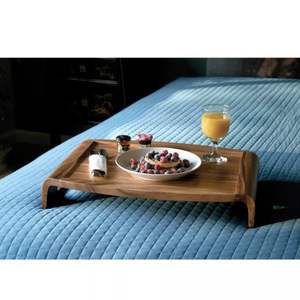 Bandeja DE SERVICIO DE MADERA hecha a mano de alta calidad, venta al por mayor, precio barato, función de variedad, artículos de cocina directos de la fábrica de Vietnam - Product Image 4