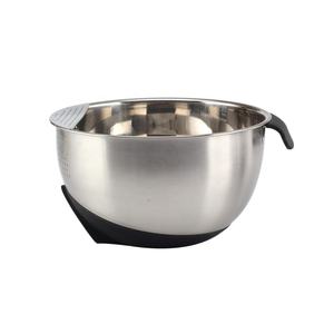 Passoire microporeuse en acier inoxydable 201, bol à mélanger et passoire en acier inoxydable 2 en 1 - Product Image 2