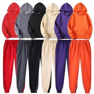 Chándales de entrenamiento Hombres Unisex Sudadera en blanco Conjunto informal de gran tamaño de alta calidad Traje de entrenamiento - Product Image 2