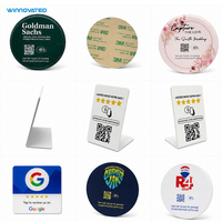 Precio competitivo, tarjeta programable de reseñas de Google, tarjeta NFC Google