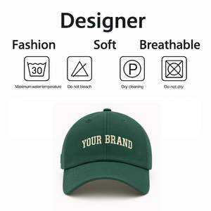 Casquette de baseball en coton avec trou découpé au laser bord incurvé ajustement réglable brodé logo personnalisé OEM ODM fabricant vietnamien vente en gros - Product Image 4
