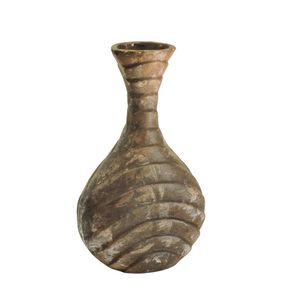 Vase à fleurs décoratif en métal fabriqué à la main Vase d'art en métal fait main de luxe moderne pour la décoration de table - Product Image 2