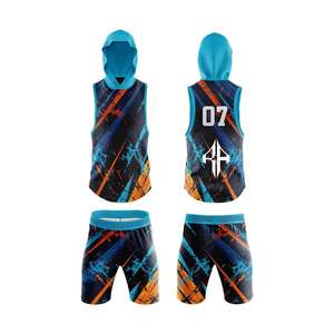 Uniforme de Fútbol Americano 7v7 para Hombre, Personalizable en Todos los Colores, de Alta Calidad, con Capucha, Spandex/Poliéster, RIVIAN ATLANTIC - Product Image 4