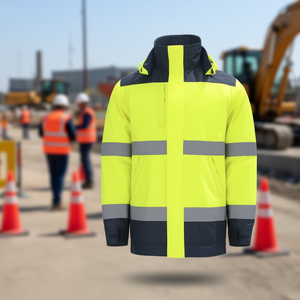 Parka de Alta Visibilidad Rauric Personalizada para Seguridad y Equipo de Supervivencia - Product Image 3