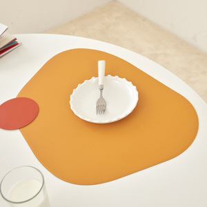 FENICE Modern Premium Eco Leather Table Mats 5mm de espesor Incluye ARCH 460*360mm HALF MOON 440*300mm STONE 440*325mm Modelos - Product Image 6