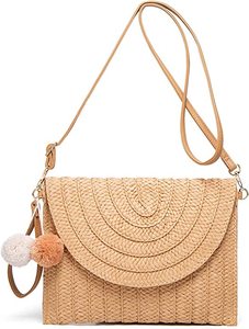 Sac fourre-tout en paille pour femmes grande capacité Shopping fourre-tout bohème sac à bandoulière voyage sac de plage avec doublure OEM - Product Image 2