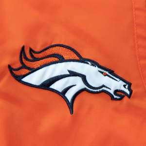 Chaqueta de Invierno de Diseño Moderno, Estilo Béisbol, de Pana y Satén, con Bordado Frontal, Estilo Urbano, 100% Poliéster, Suave, Color Naranja, para Hombre - Product Image 3