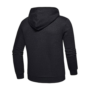 Vente en gros de sweat-shirt à capuche tendance hiver avec fermeture éclair unisexe uni surdimensionné au meilleur prix - Product Image 2